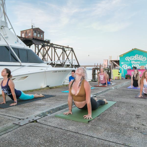 Yoga On The Pier